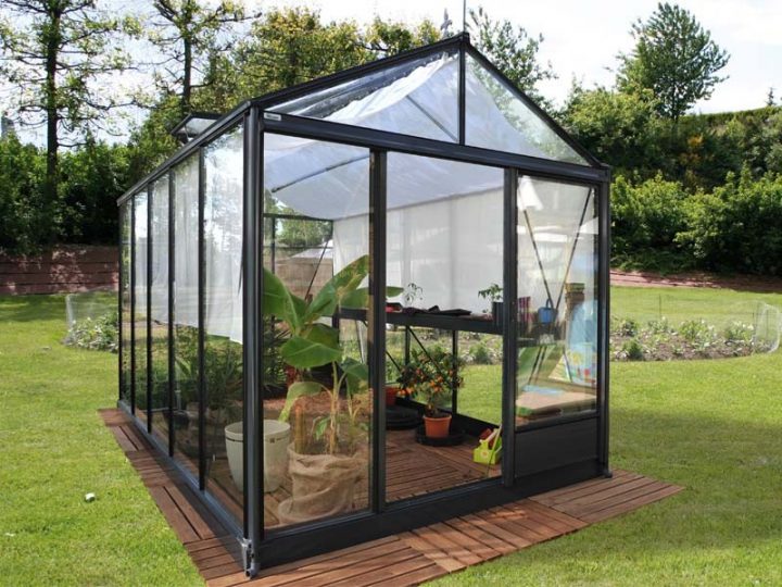 Serre Semi-Pro Classique Euro-Maxi Largeur 2,36 M Euro-Serre encequiconcerne Serre De Jardin D Occasion