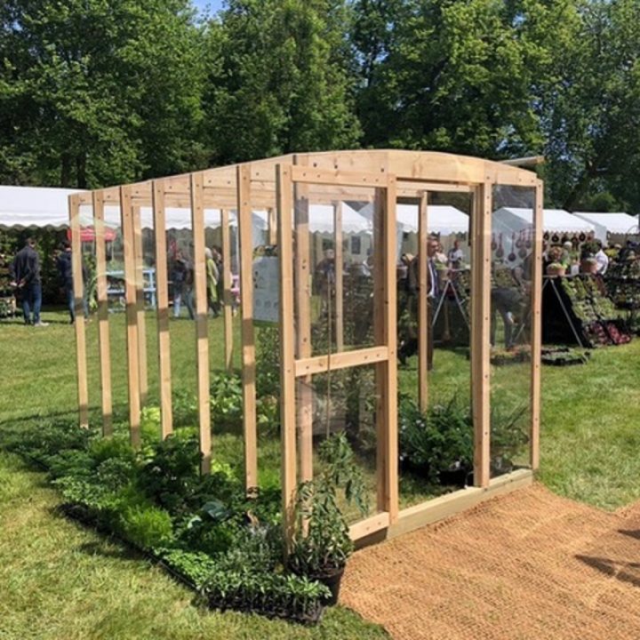 Serre Ulysse 6M² En Bois Et Polycarbonate Avec Montage Inclus à Serre De Jardin Adossée