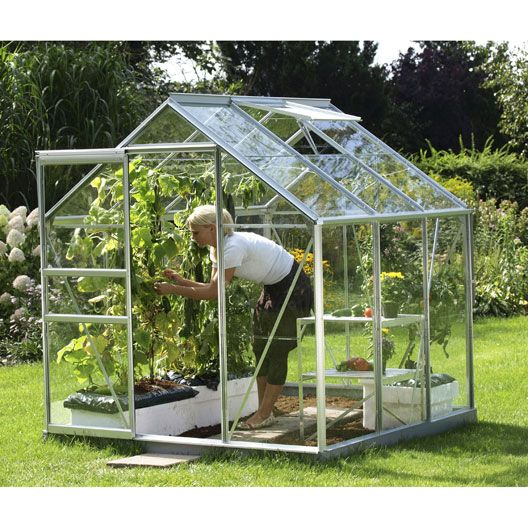 Serre Venus 3800 En Verre Horticole 3.764 M² | Serre destiné Serre De Jardin Leroy Merlin