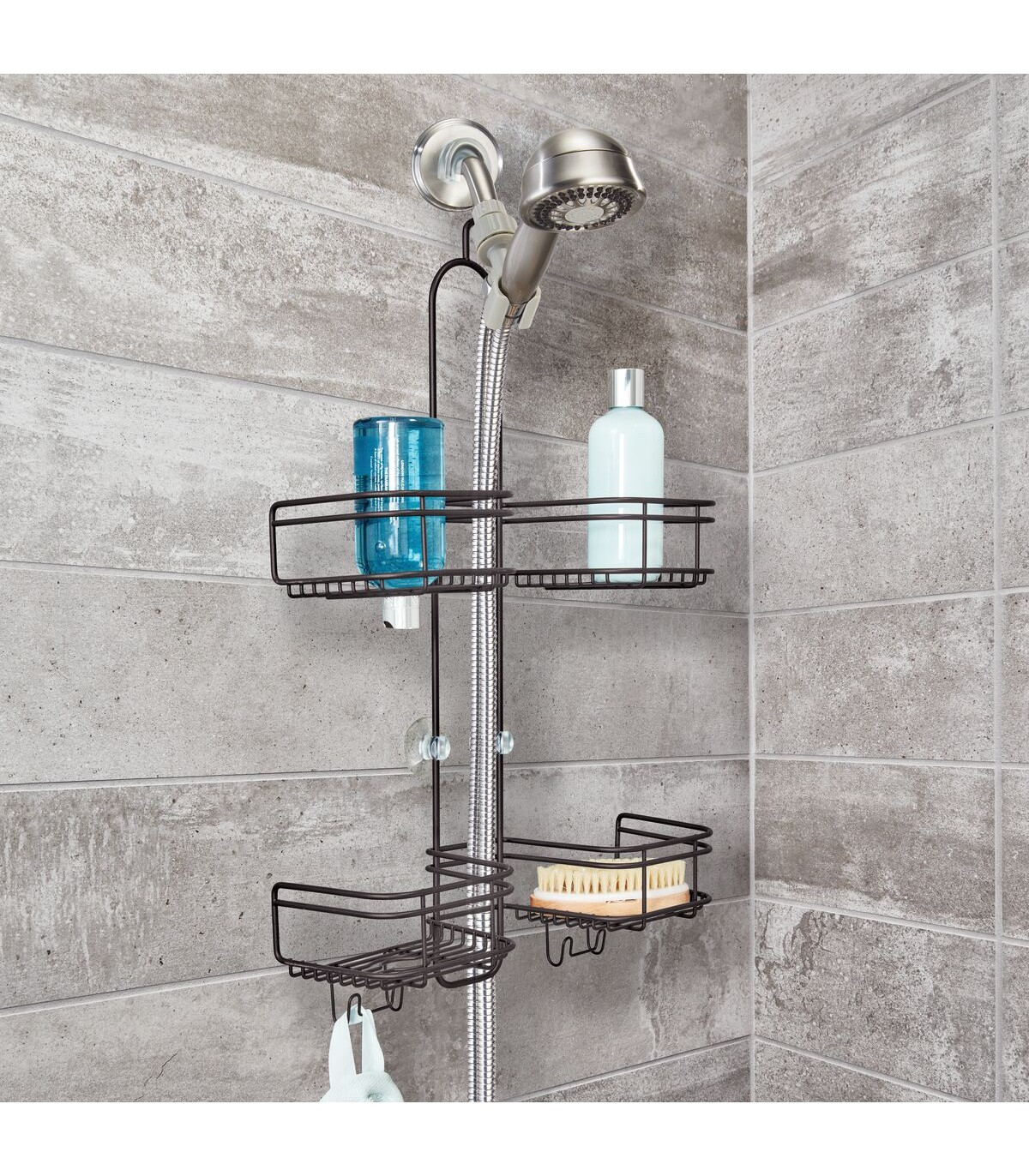 Serviteur De Douche À Suspendre 4 Paniers Weston à Serviteur De Douche À Suspendre