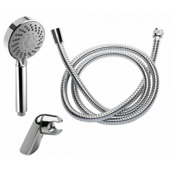 Set De Douche Avec Pommeau Anticalcaire 5 Jets – Thor Disflex Sur Bricozor avec Pommeau De Douche Anti Calcaire