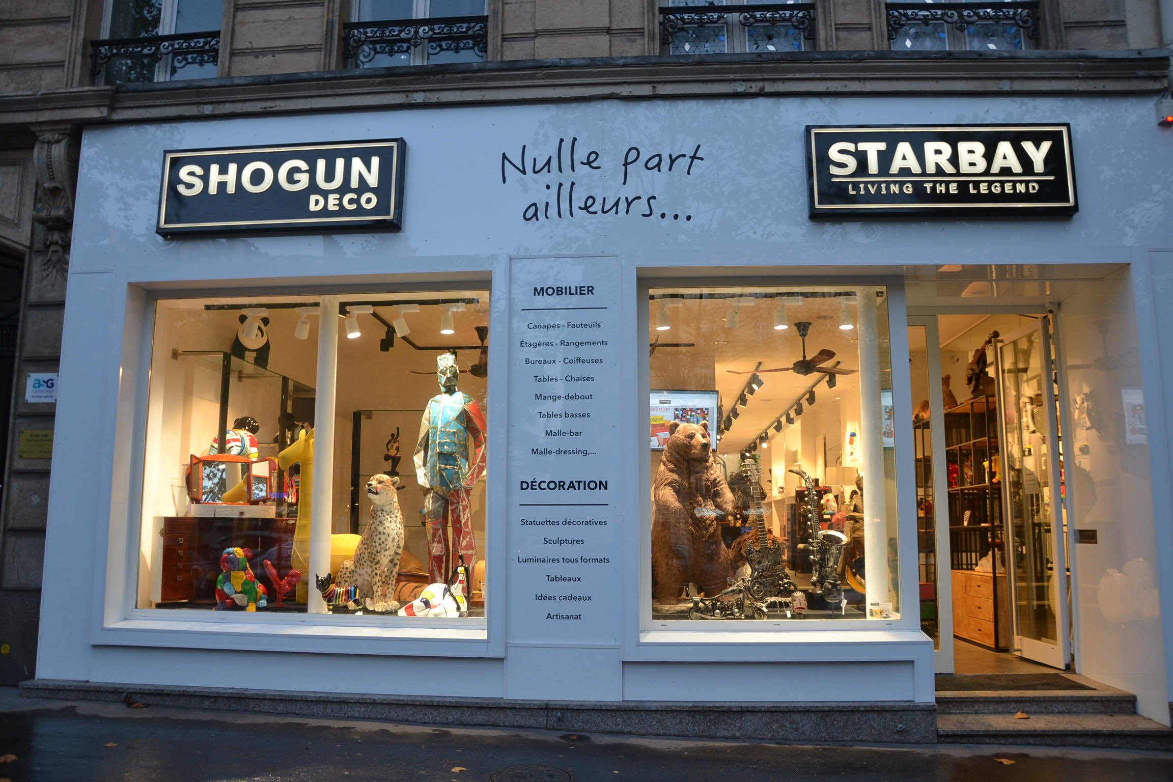 Shogun Déco / Starbay Boutique De Décoration Paris 16 concernant Shogun Meubles