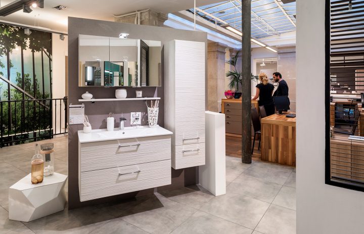 Showroom Meubles De Salle De Bain Design À Paris | Delpha dedans Showroom Salle De Bain Paris