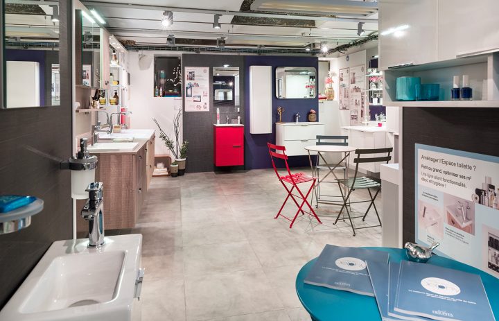 Showroom Meubles De Salle De Bain Design À Paris | Delpha pour Showroom Salle De Bain Paris
