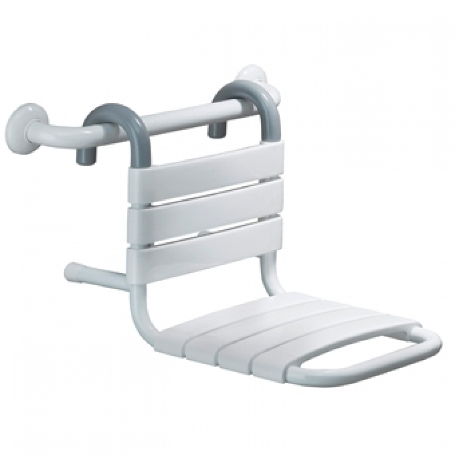 Siège De Douche Rabattable Bama Blc avec Siege De Douche Pmr