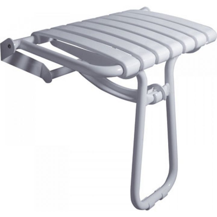 Siège De Douche Escamotable À Béquille Pellet 047632 Pellet Asc Sur Bricozor destiné Siège De Douche Escamotable