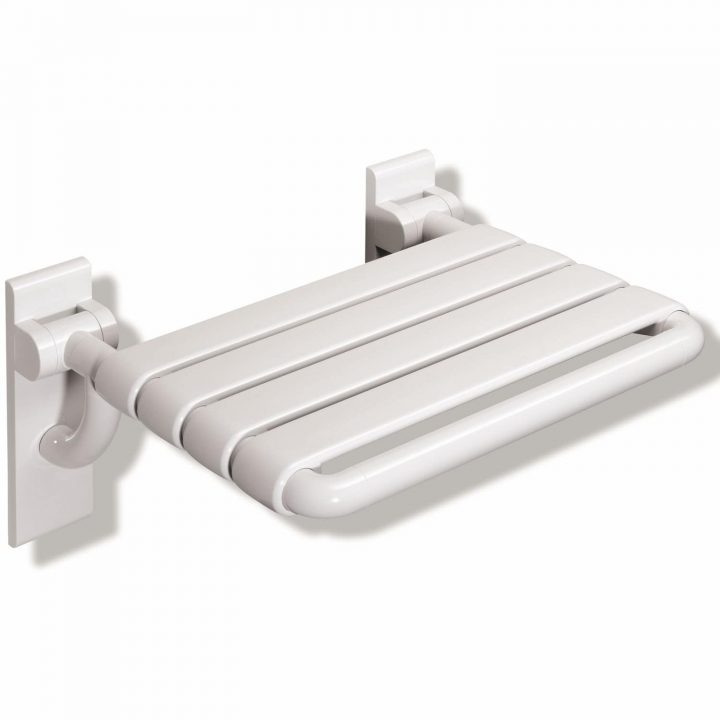 Siège De Douche Rabattable – 801.51.210 – Hewi Heinrich intérieur Siège De Douche Escamotable