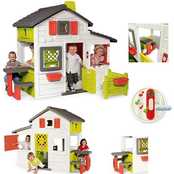 Smoby – Cabane Enfant Friends House – Pas Cher Achat tout Cabane De Jardin Enfant Pas Cher