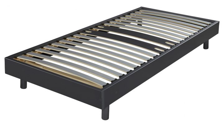 Sommier 90X190 Decokit Graphite Sommier Tapissier Sommier dedans Maga Meuble Hericourt Sommier 90X190 Decokit Graphite Sommier Tapissier Sommier dedans Maga Meuble Hericourt
