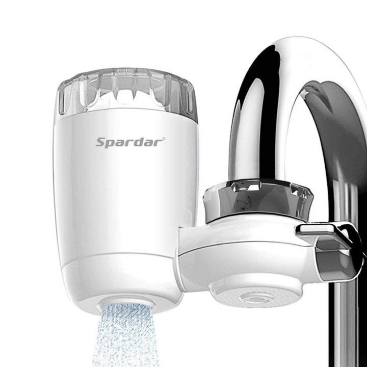 Spardar Filtre À Eau Du Robinet | 5 Couches De Purification pour Filtrer L Eau Du Robinet