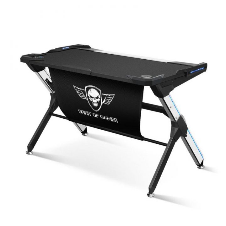 Spirit Of Gamer Headquarter 500 (Sog-Desk500) – Achat encequiconcerne Meuble Pc Gamer