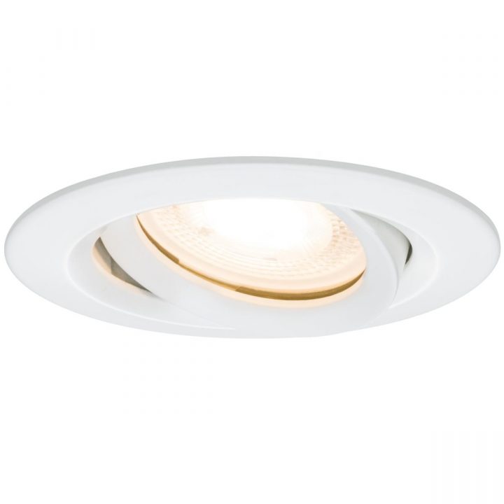 Spot Encastrable Orientable Ip65 Gu10 Ou Gu5.3 230 Ou 12V Paulmann 93661 avec Spot Led Encastrable Salle De Bain Ip65 Etanche