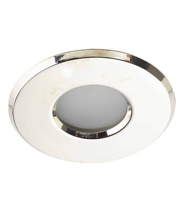 Spot Encastrable Salle De Bain Cannes Aluminium Brossé Rond Gu5.3 Mr16 Ip65  Hipow serapportantà Spot Led Encastrable Salle De Bain Ip65 Etanche
