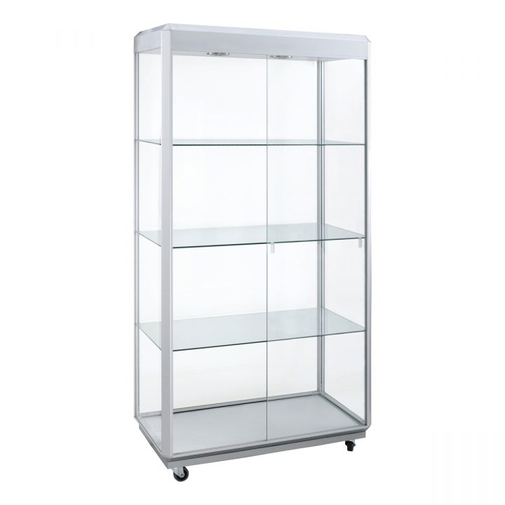 Standvitrine Ganzglas 100 dedans Meuble Vitrine But
