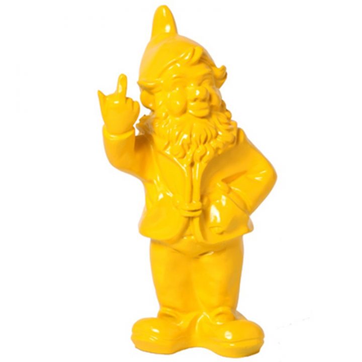 Statue En Résine Nain De Jardin Doigt D'Honneur Jaune – 33 Cm intérieur Nain De Jardin Doigt D Honneur Statue En Résine Nain De Jardin Doigt D'Honneur Jaune – 33 Cm intérieur Nain De Jardin Doigt D Honneur