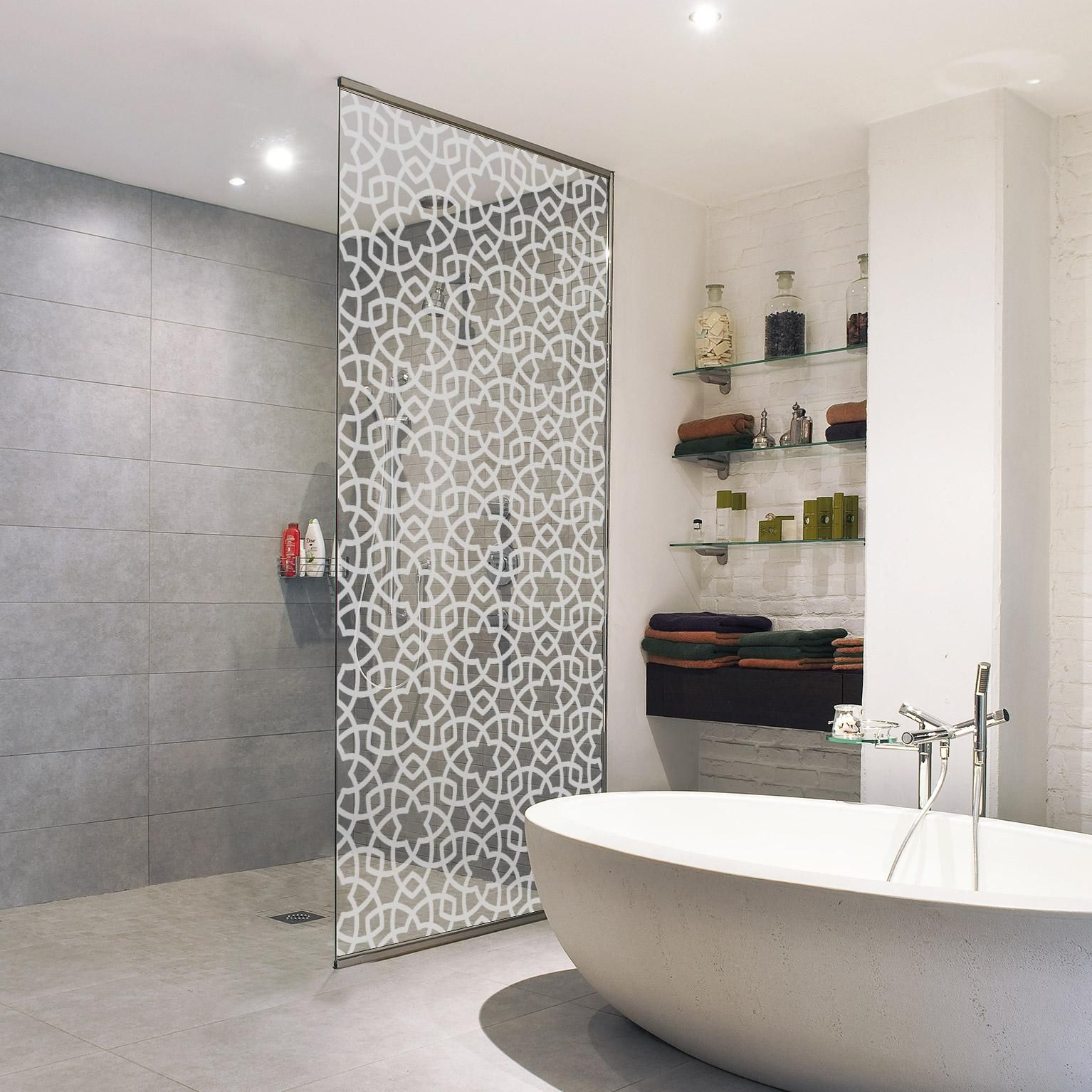 Sticker Fes 120 Cm X 240 Cm En 2020 | Paroi De Douche, Paroi destiné Stickers Porte De Douche