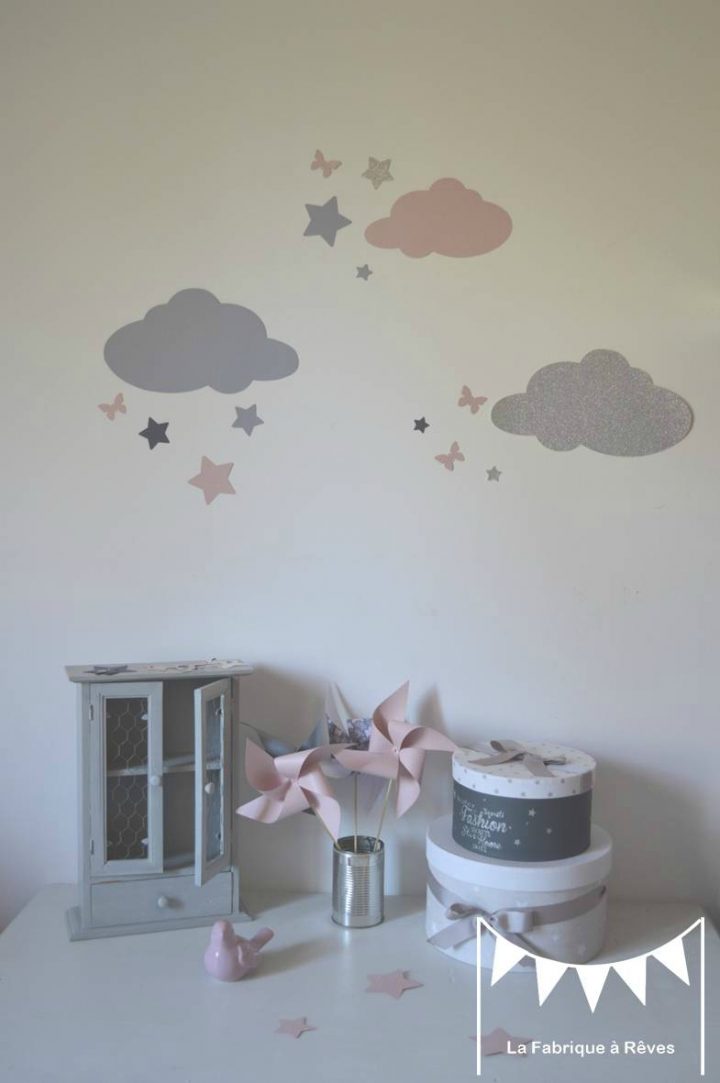 Stickers Décoration Chambre Fille Bébé Nuage Étoiles tout Decoration Nuage Chambre Bébé Stickers Décoration Chambre Fille Bébé Nuage Étoiles tout Decoration Nuage Chambre Bébé