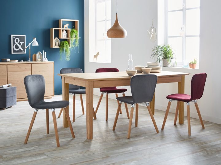 Stockholm | Table En Chêne – Allonges Papillons L 180Cm À encequiconcerne Alinea Chaises Salle À Manger