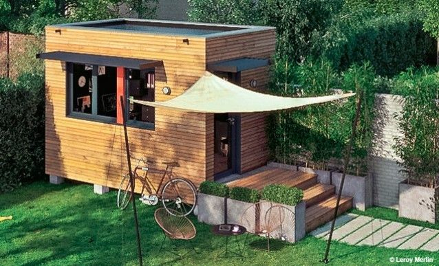 Structure D'Un Espace Bureau Construit Au Fond Du Jardin tout Bureau De Jardin 9M2 Structure D'Un Espace Bureau Construit Au Fond Du Jardin tout Bureau De Jardin 9M2
