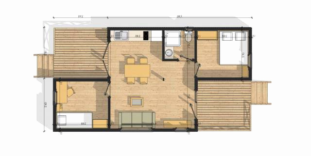 Studio De Jardin Habitable Prix Luxe Plan Chalet 20M2 tout Chalet De Jardin 20M2