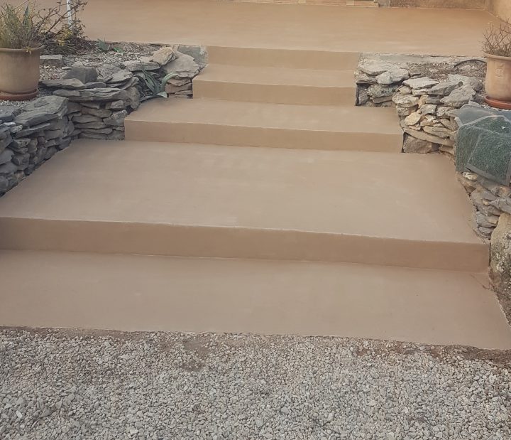 Sublimez Vos Escaliers Extérieurs Avec Le Béton Ciré tout Carrelage Exterieur Escalier
