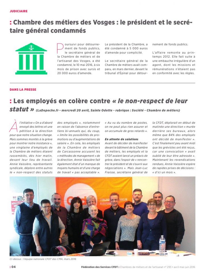 Supp Branche Cma Informaction Juin 2016 – Fichier Pdf pour Chambre Des Metiers Carcassonne Supp Branche Cma Informaction Juin 2016 – Fichier Pdf pour Chambre Des Metiers Carcassonne