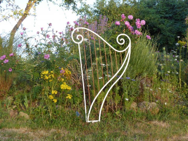 Sur Commande : Harpe En Fer Forgé Pour Décoration De destiné Décoration Jardin Fer Forgé Sur Commande : Harpe En Fer Forgé Pour Décoration De destiné Décoration Jardin Fer Forgé