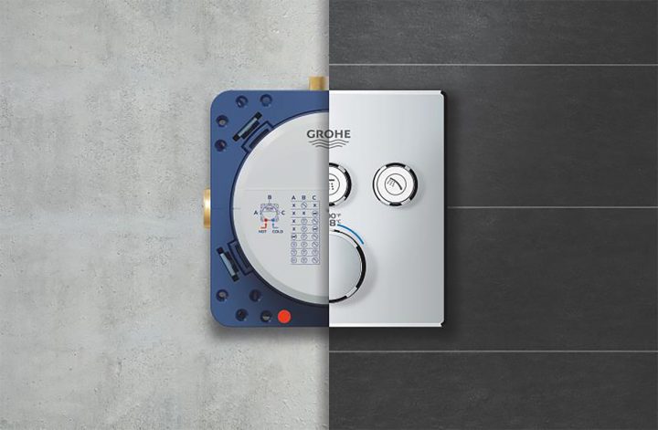 Système De Douche Encastré : Rapido Smartbox Allie Facilité avec Douche Encastrable Grohe