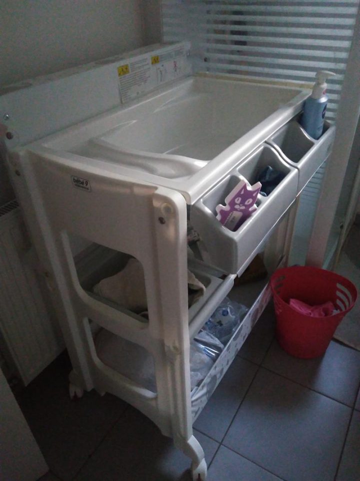 Table À Langer Papillon Bebe 9 : Avis Et Comparateur De Prix dedans Table À Langer Salle De Bain