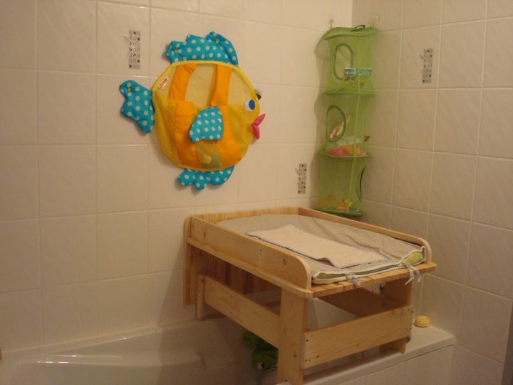 Table À Langer Petite Salle De Bain – Tout Pour Le Bébé serapportantà Table À Langer Salle De Bain
