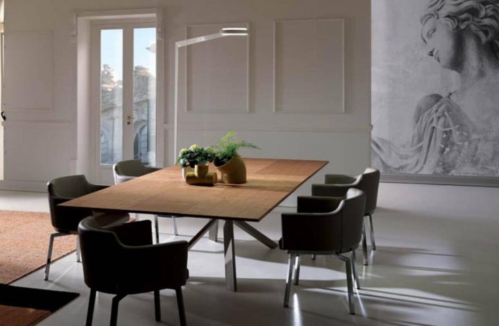 Table Allongeable En Largeur Et Longueur! | Table Extensible à Table Salle À Manger Design Italien
