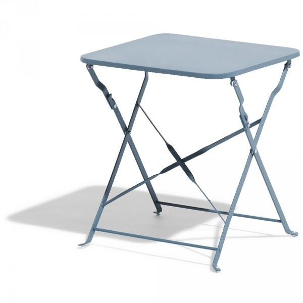 Table Basse Carrée Boston Pliante Bleu Orage – Table destiné Table De Jardin Gifi Table Basse Carrée Boston Pliante Bleu Orage – Table destiné Table De Jardin Gifi