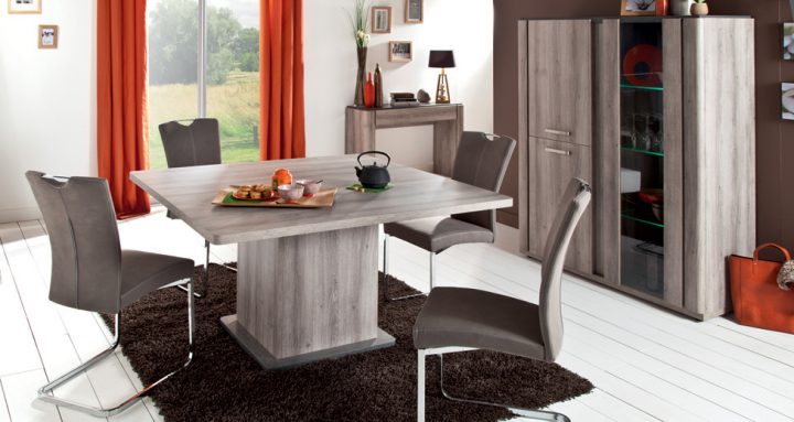 Table Carrée Landen – Table De Salle À Manger Conforama intérieur Table Salle A Manger Conforama