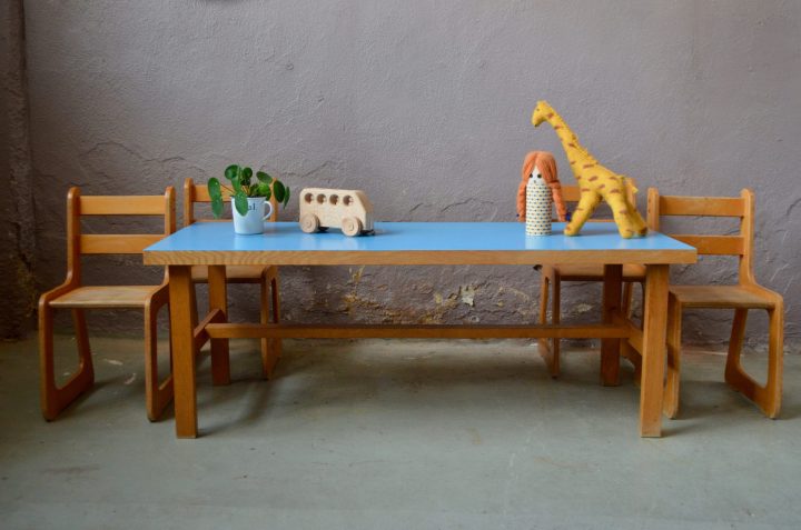 Table D'activités Laurette – L'atelier Belle Lurette, Rénovation De Meubles Vintage à Meuble Laurette Table D'activités Laurette – L'atelier Belle Lurette, Rénovation De Meubles Vintage à Meuble Laurette