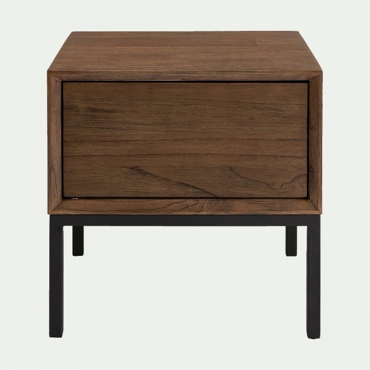 Table De Chevet 1 Niche En Mindi Massif – Alinéa | Table concernant Table De Chevet Alinea Table De Chevet 1 Niche En Mindi Massif – Alinéa | Table concernant Table De Chevet Alinea