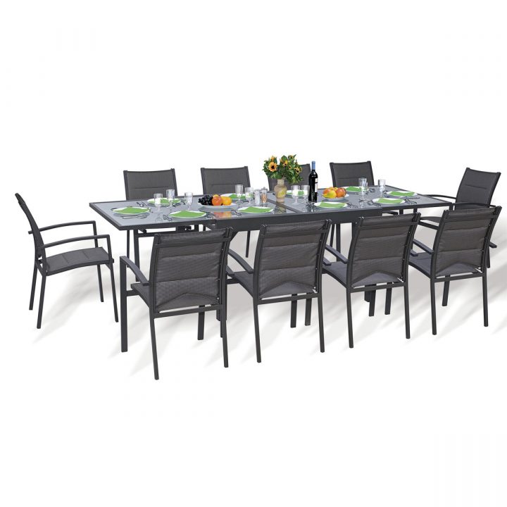 Table De Jardin 10 Personnes encequiconcerne Table De Jardin 10 Personnes