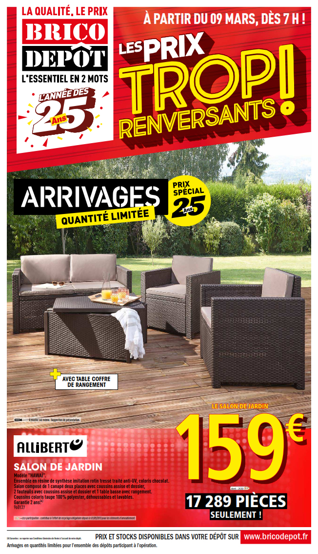 Table De Jardin A Brico Depot à Incinérateur De Jardin Brico Depot