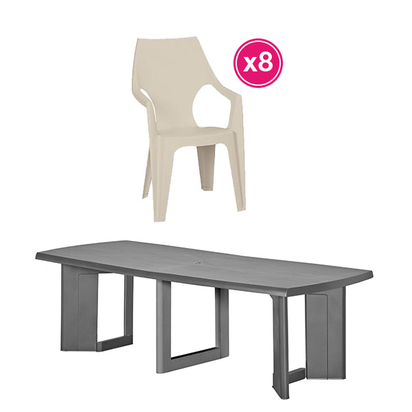 Table De Jardin Allibert New York Anthracite pour Table De Jardin Allibert Table De Jardin Allibert New York Anthracite pour Table De Jardin Allibert