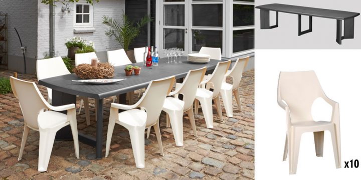 Table De Jardin Allibert New York Anthracite serapportantà Table De Jardin Allibert Table De Jardin Allibert New York Anthracite serapportantà Table De Jardin Allibert