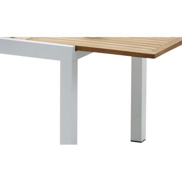 Table De Jardin Bali Teck Extensible 6 A 10 Personnes à Table De Jardin Extensible Pas Cher