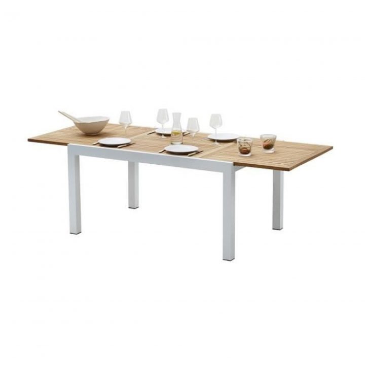 Table De Jardin Bali Teck Extensible 6 A 10 Personnes tout Table De Jardin Extensible Pas Cher
