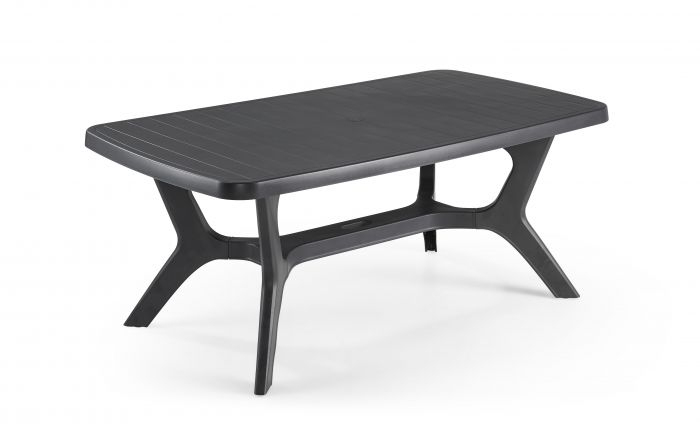 Table De Jardin “Baltimore” D'Allibert – Anthracite | Heuts.fr à Table De Jardin Allibert Table De Jardin “Baltimore” D'Allibert – Anthracite | Heuts.fr à Table De Jardin Allibert