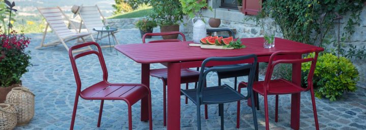 Table De Jardin : Botanic®, Tables De Jardin En Aluminium concernant Table De Jardin Aluminium Jardiland