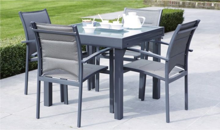 Table De Jardin Carrée Extensible Grise Anthracite – 4 À 8 serapportantà Table De Jardin Carrée 8 Personnes Table De Jardin Carrée Extensible Grise Anthracite – 4 À 8 serapportantà Table De Jardin Carrée 8 Personnes