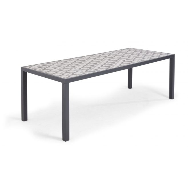 Table De Jardin En Céramique 10 Places Motif Cross | Tivoli intérieur Table Jardin Ceramique Table De Jardin En Céramique 10 Places Motif Cross | Tivoli intérieur Table Jardin Ceramique