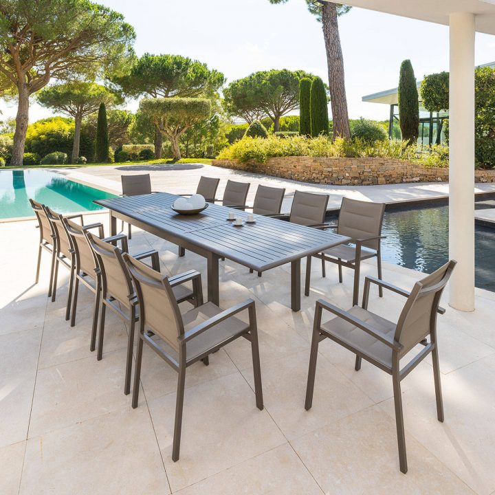 Table De Jardin Extensible Azua Tonka Hespéride tout Table Jardin Hesperide