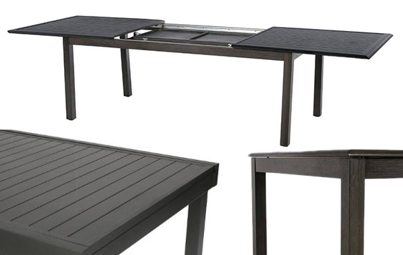 Table De Jardin Extensible Effet Bois Hesperide Azua 8/12 serapportantà Table Jardin Hesperide Table De Jardin Extensible Effet Bois Hesperide Azua 8/12 serapportantà Table Jardin Hesperide