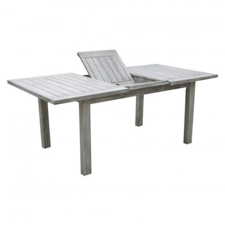 Table De Jardin Extensible En Acacia 150-200X100Cm intérieur Table De Jardin Extensible Pas Cher