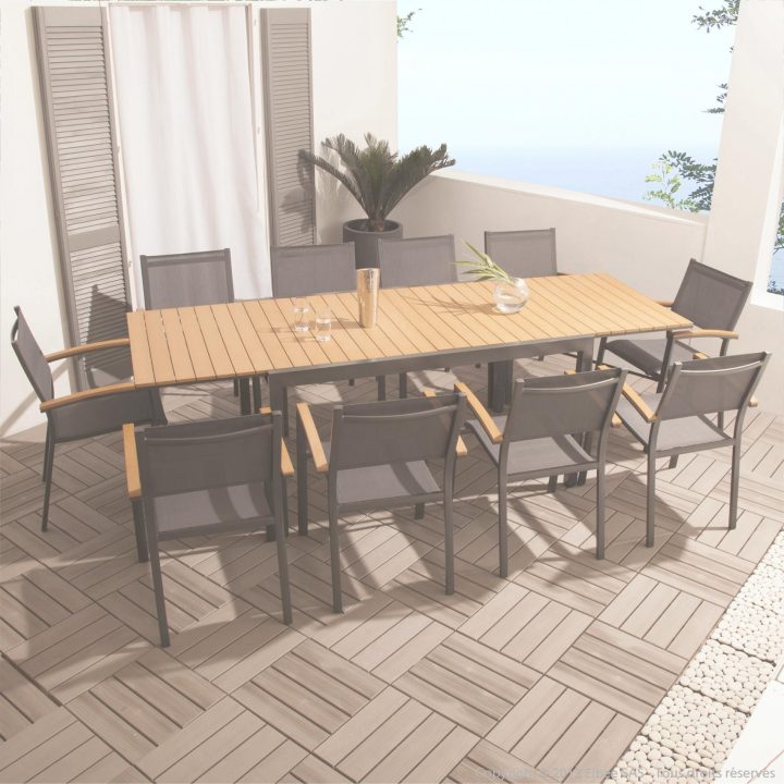 Table De Jardin Imitation Bois intérieur Table De Jardin Fait Maison