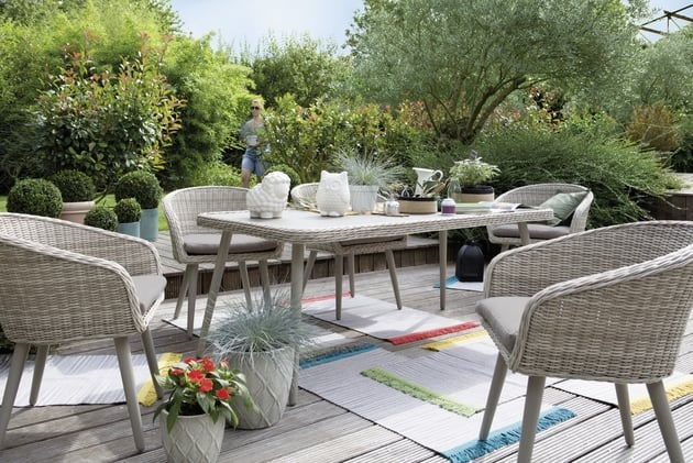 Table De Jardin Jardiland tout Table De Jardin Aluminium Jardiland